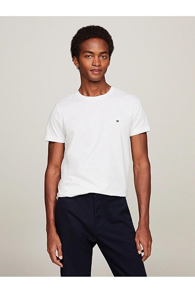 CORE STRETCH SLIM C-NECK TEE