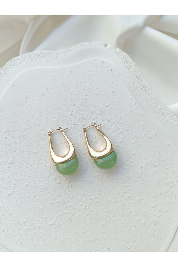 Sakıt Yeşil Küpe - 2