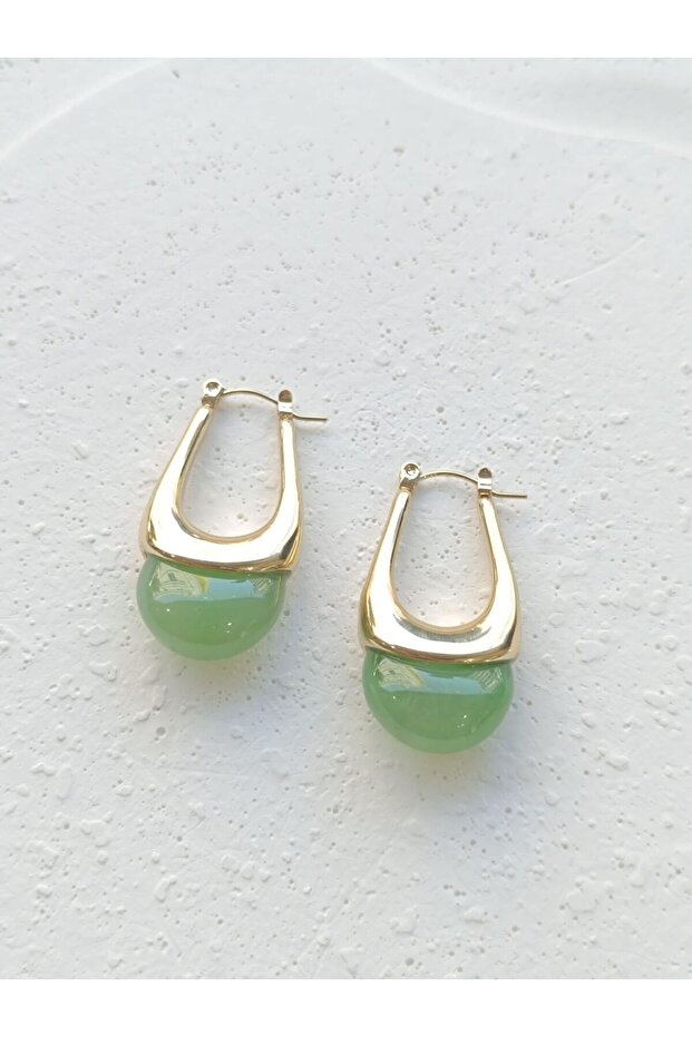 Sakıt Yeşil Küpe - 3