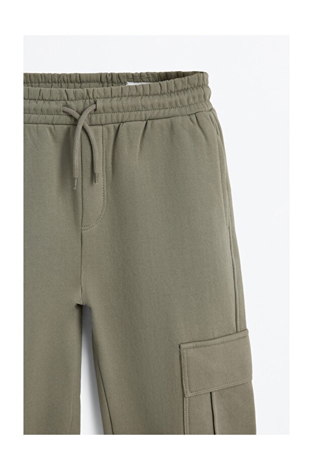 Plush Cargo Pants - 2