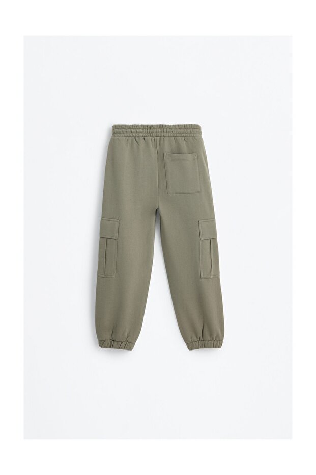 Plush Cargo Pants - 4