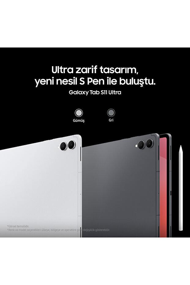 Galaxy Tab S11 Ultra 12GB 512GB Gümüş Tablet - 10