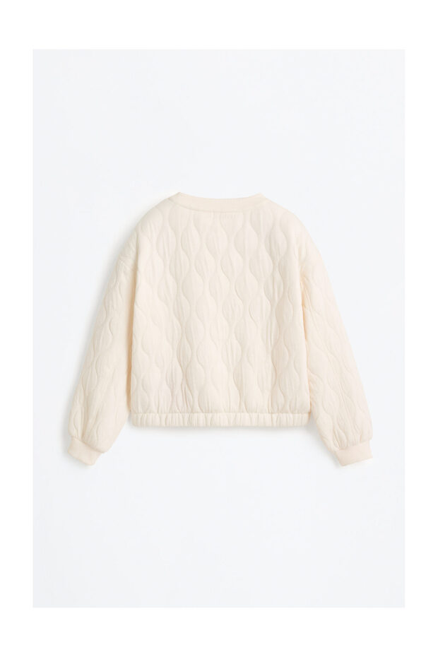 Детска стегана суитшърт - 2