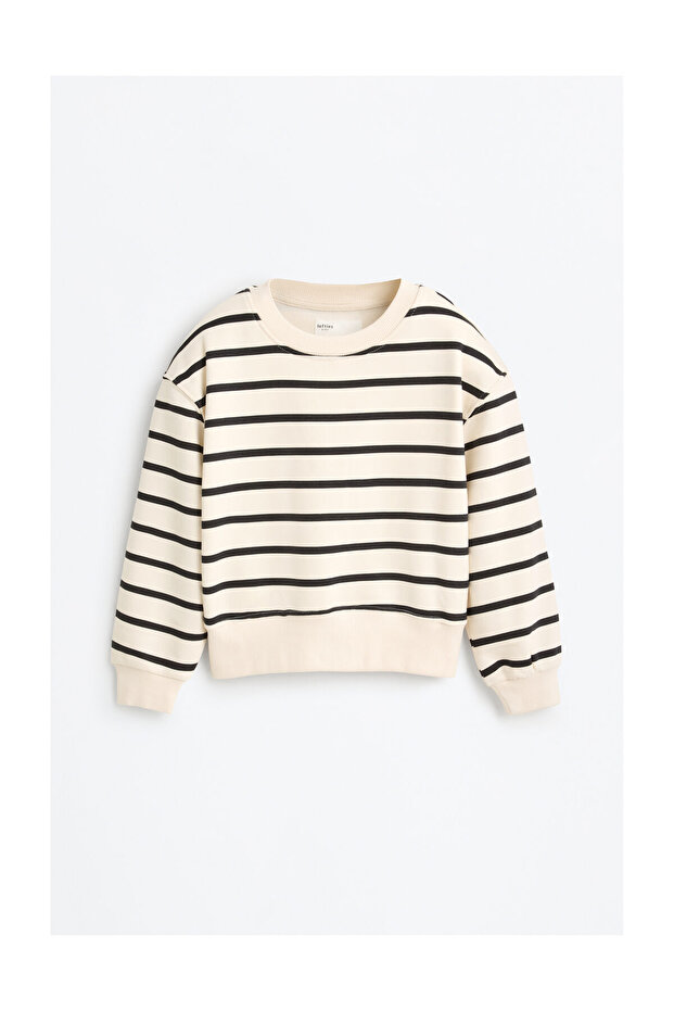 Dziecięca bluza w paski - 5