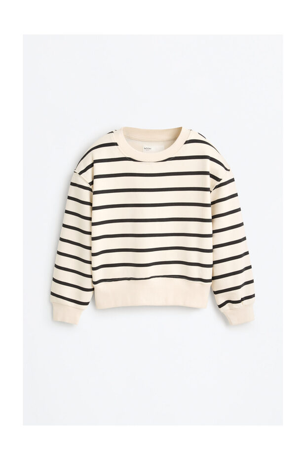 Dziecięca bluza w paski - 1