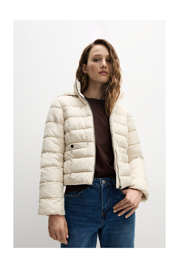 Kobieta Kurtka pikowana - 1