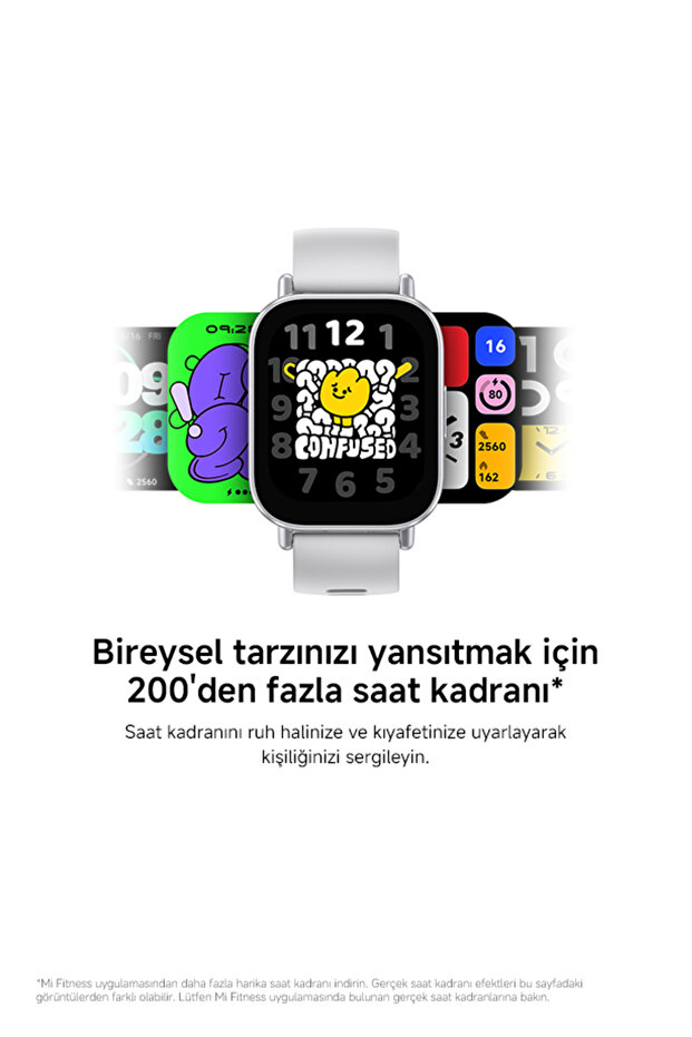 Redmi Watch 5 Active Akıllı Saat Siyah (Xiaomi Türkiye Garantili) Sesli Görüşme Özellikli - 8