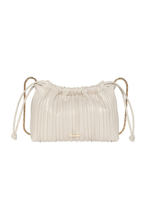 Plisse Drawstring Bag - 3