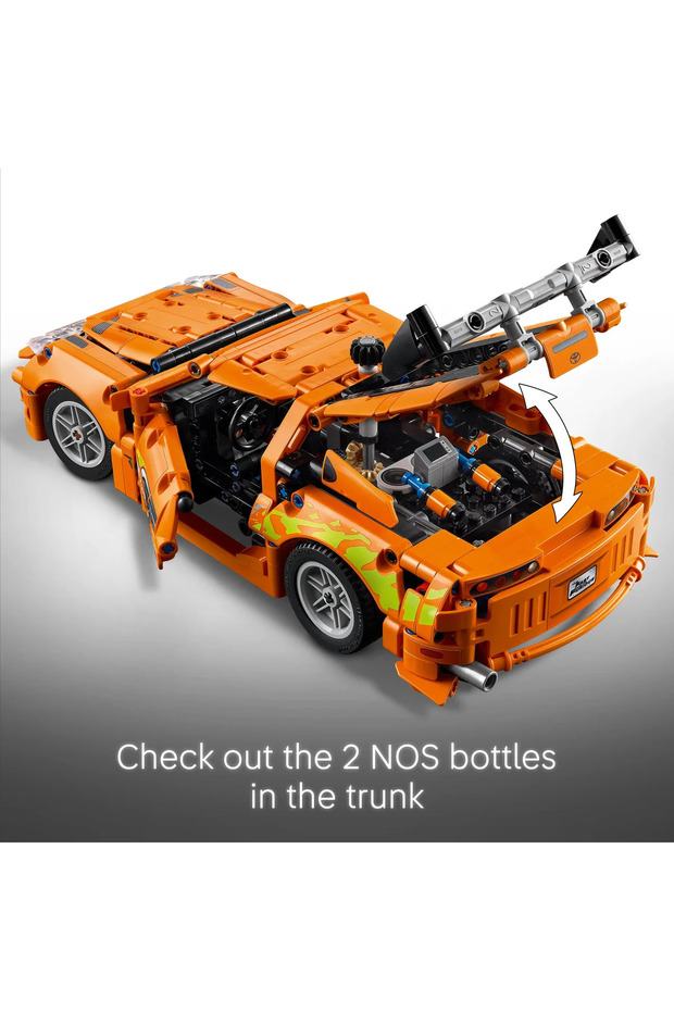 ®   Technic Fast and Furious Toyota Supra Mk4 42204 - 9+ Toy Model Building Kit (810Pieces) - 8