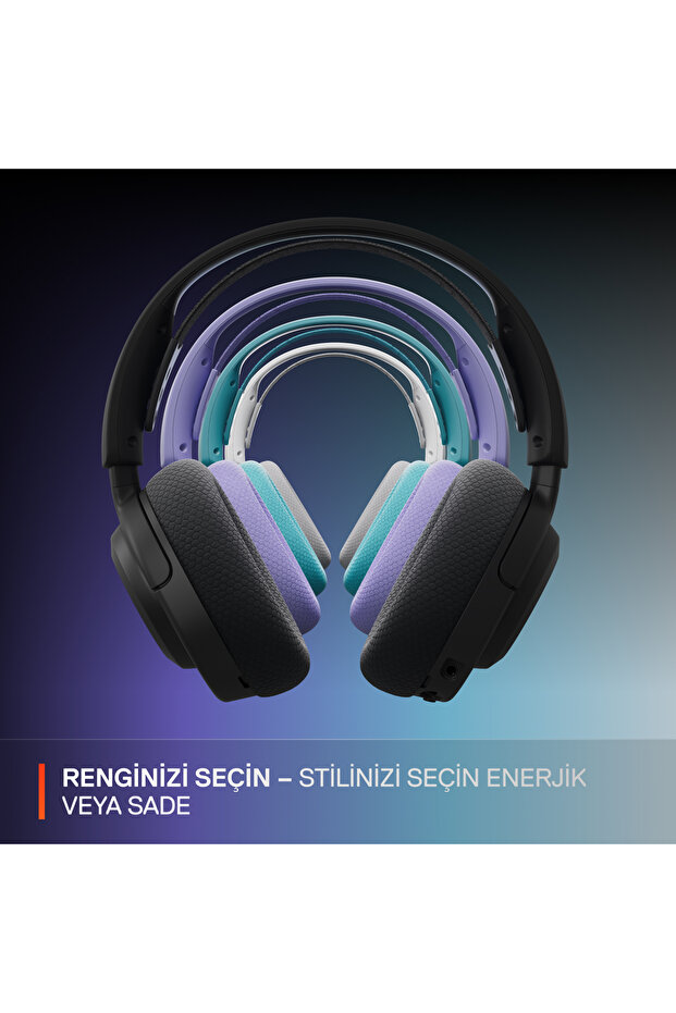 Arctis Nova 3P Wireless PC, PS, Mobil Uyumlu Kablosuz Gaming Kulaklık - Siyah SSH61686 - 12