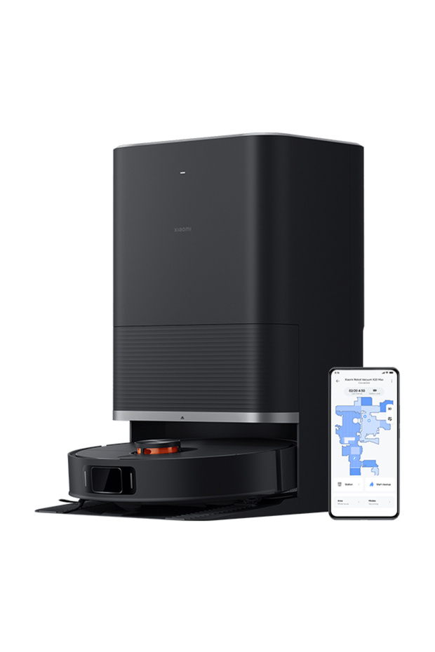Robot Vacuum X20 Max Akıllı Robot Süpürge ve Mop - 8000Pa Siyah(Xiaomi Türkiye Garantili) - 2