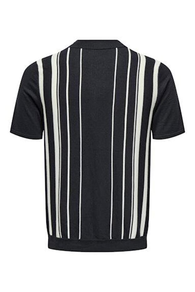 بلوفر رجالي محبوك مسطح - 1