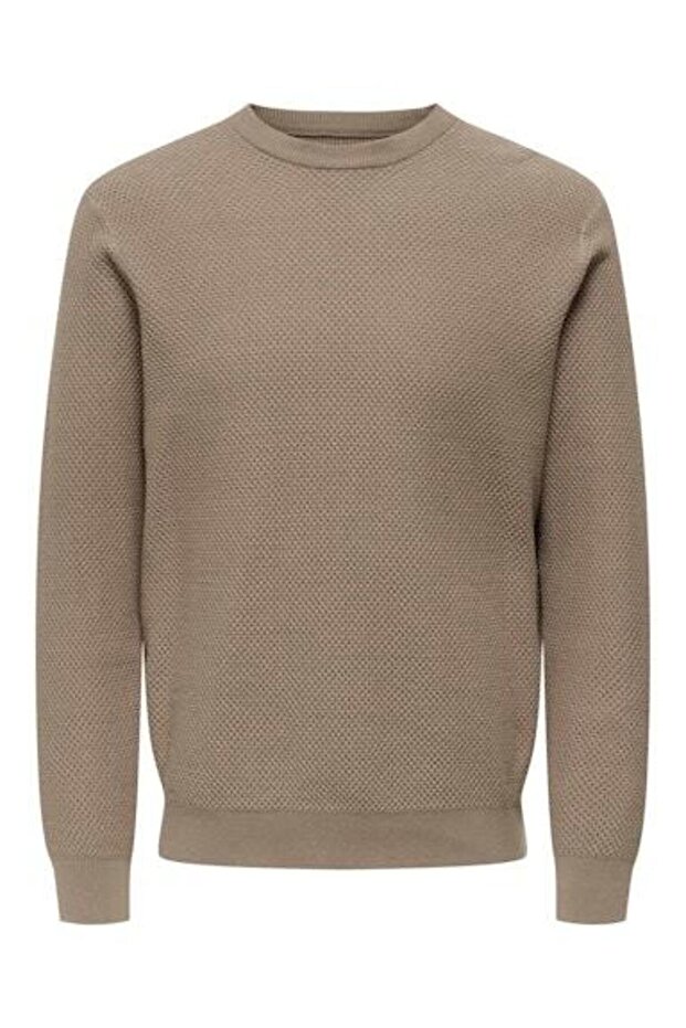 MALE FLAT KNIT PULLOVER - 1