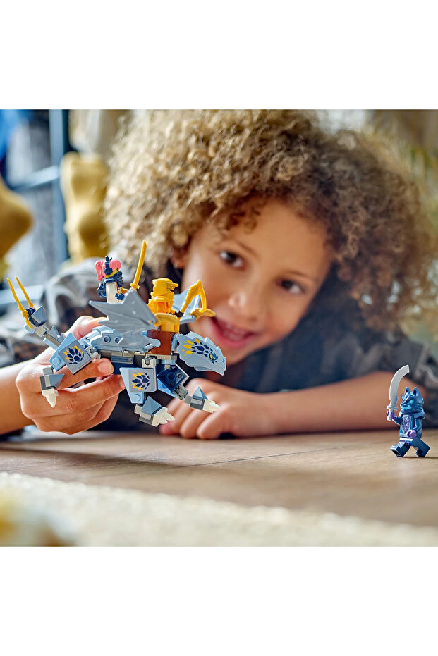 ® NINJAGO® Genç Ejderha Riyu 71810 - 6+ Çocuklar için Yaratıcı Oyuncak Yapım Seti (132P) - 6