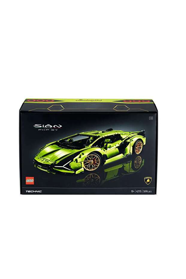 ® Technic Lamborghini Sián FKP 37 42115 - 18+ Koleksiyonluk Model Yapım Seti (3696Parça) - 4
