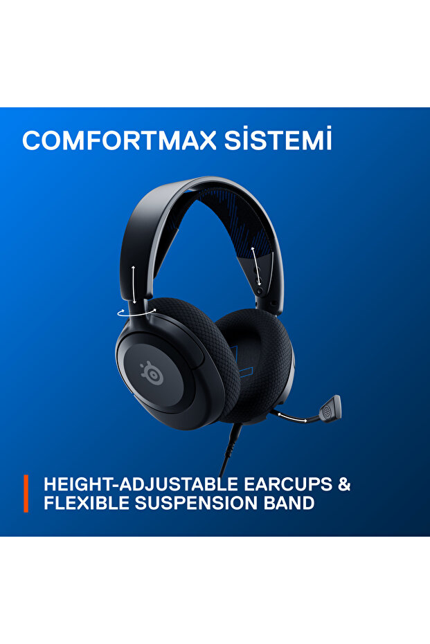 Arctis Nova 1P - Playstation Oyun Kulaklığı - Siyah - 8