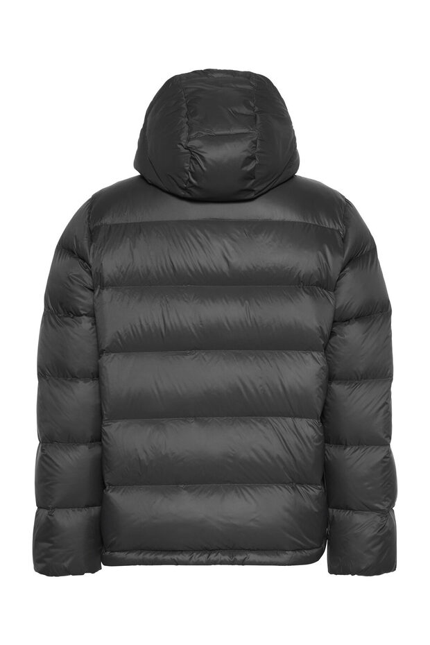 LS NYLON ZIP OFF HOOD DOWN PUFFE - 3