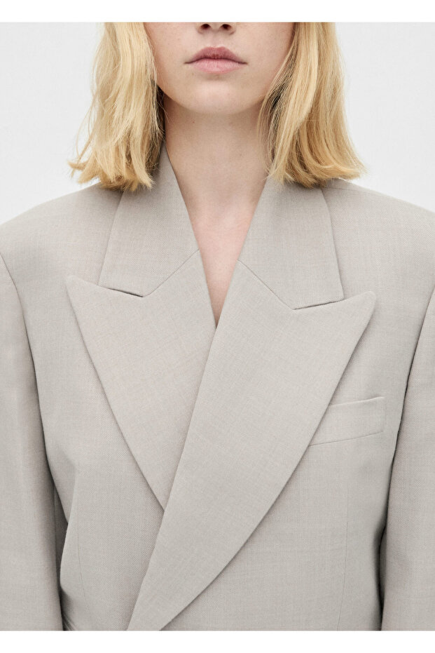 Taş Kadın Blazer Ceket 77926357 - 3