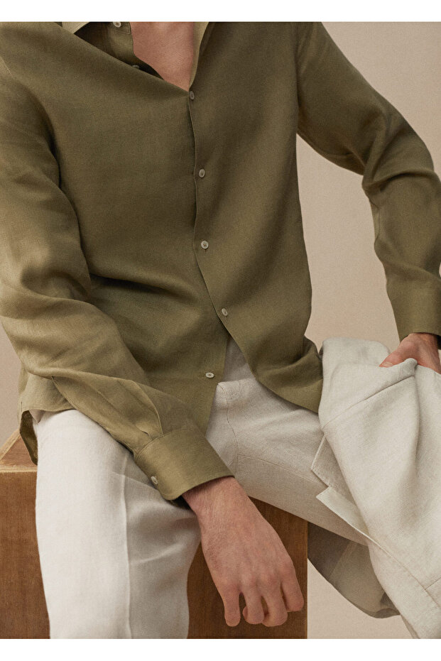 KHAKI Erkek  Gömlek 77120580 - 6