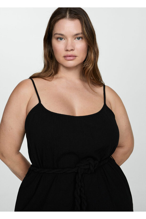 Askılı bağcıklı tulum - 6