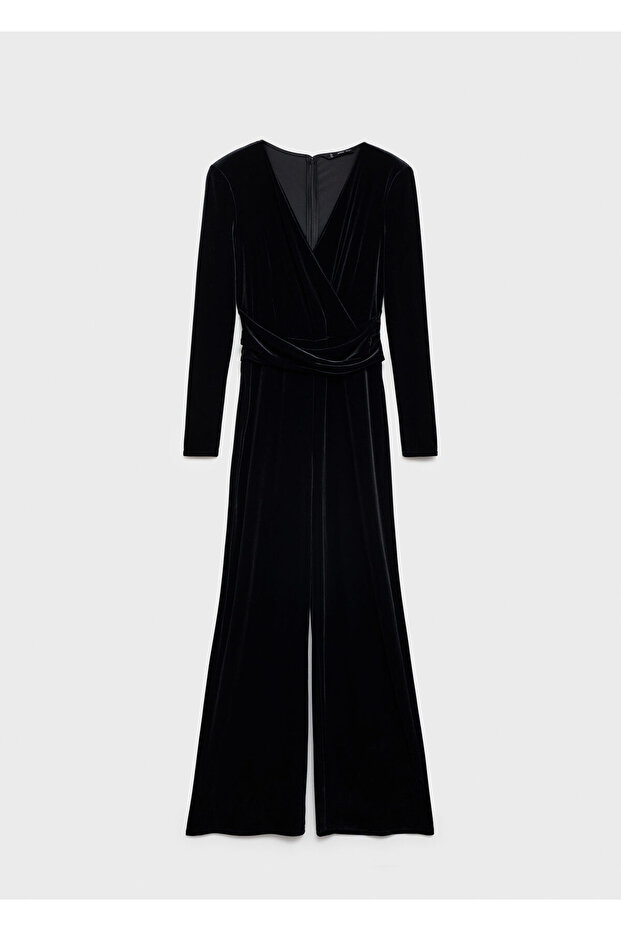 Siyah Kadın Tulum 77099058 - 1