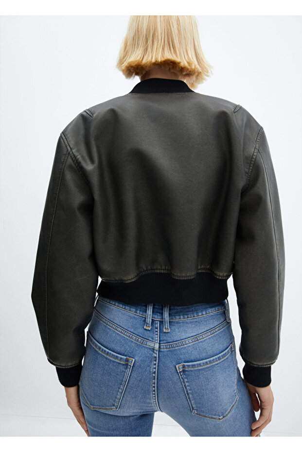 Blugi skinny decupați - 8