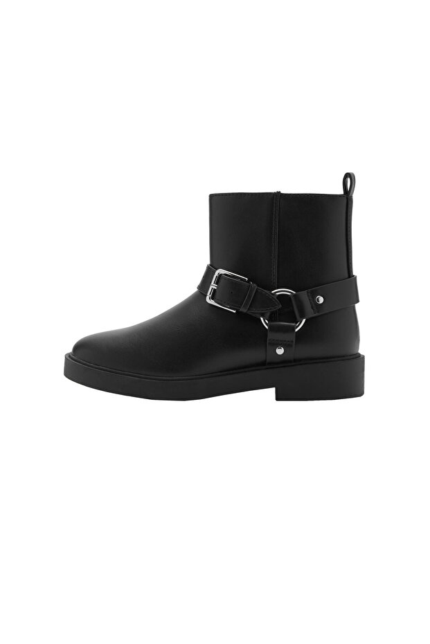 Siyah Kız Çocuk Bot & Bootie 77015970 - 2