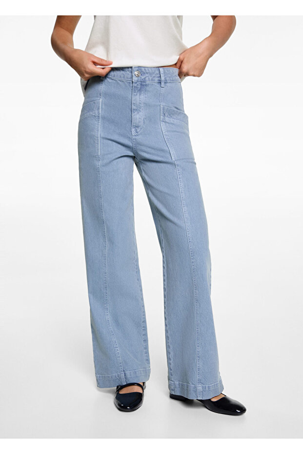 Blaue Mädchenjeans 77077672 - 9