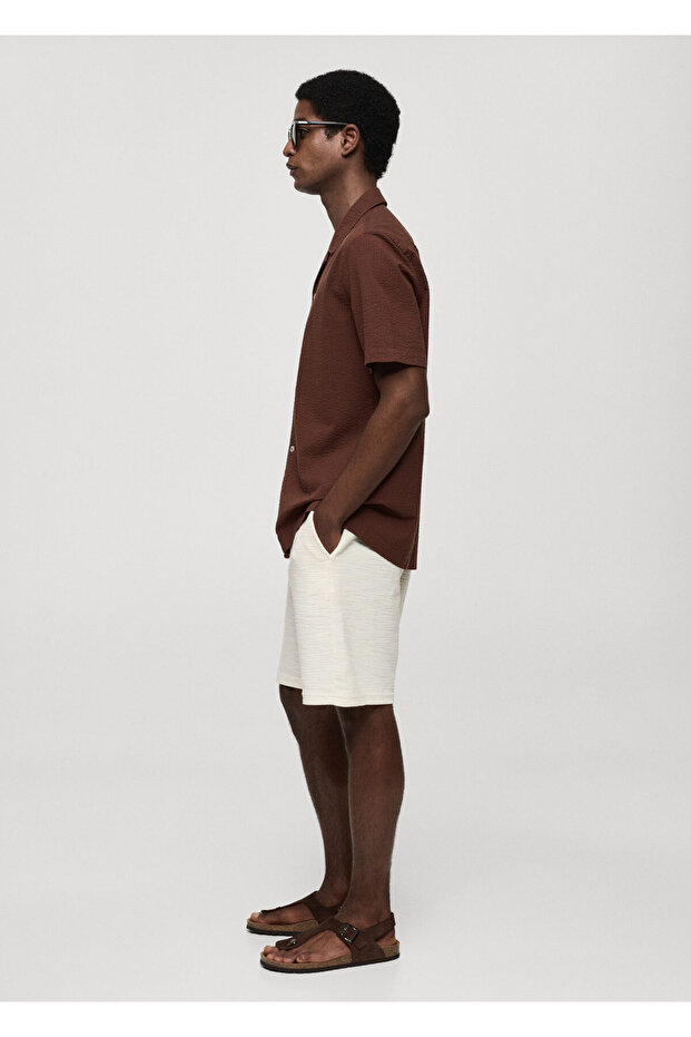 Natürel Erkek Şort & Bermuda 77060389 - 5