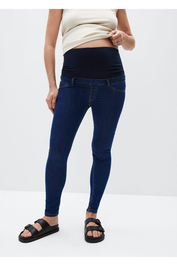 Koyu Denim Pantolon - 8