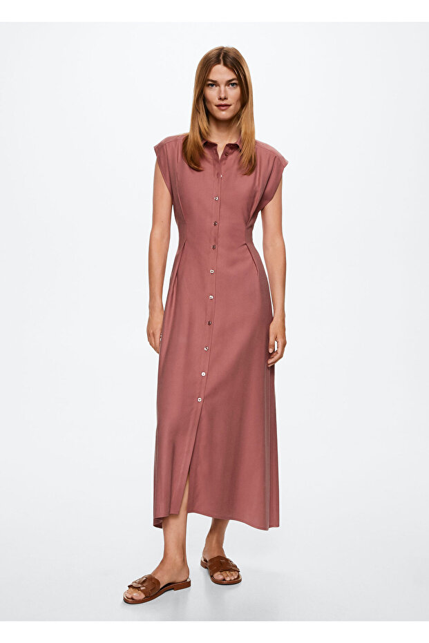 Pembe Kadın Elbise  37054033 - 6