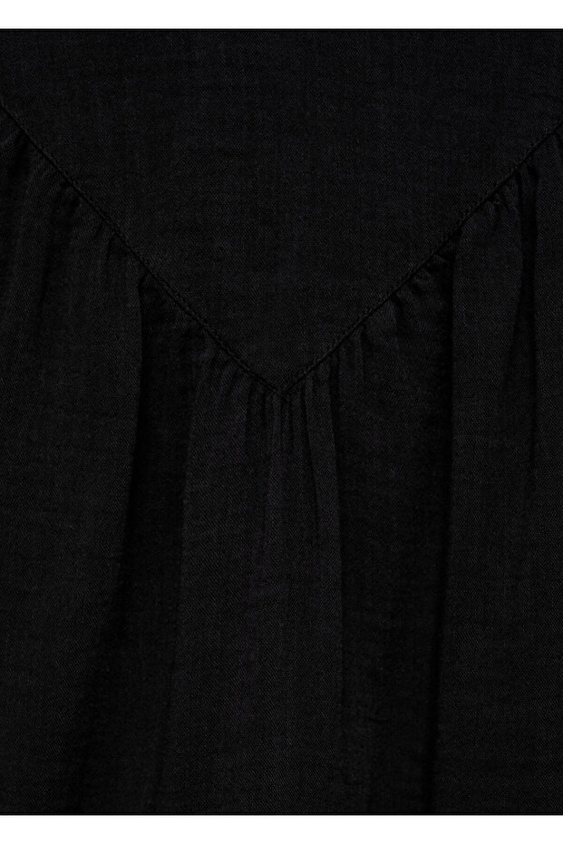 Schwarze Mädchenbluse 77045987 - 5