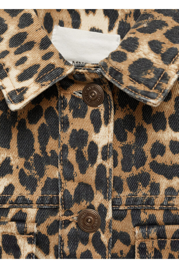 Leopar Desenli Ceket 77096752 - 7
