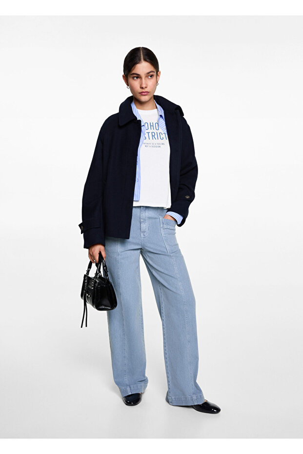 Blaue Mädchenjeans 77077672 - 8