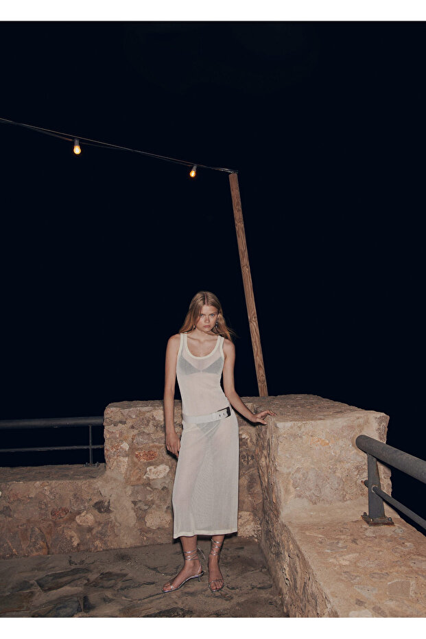 Natürel Kadın Elbise 77092532 - 5