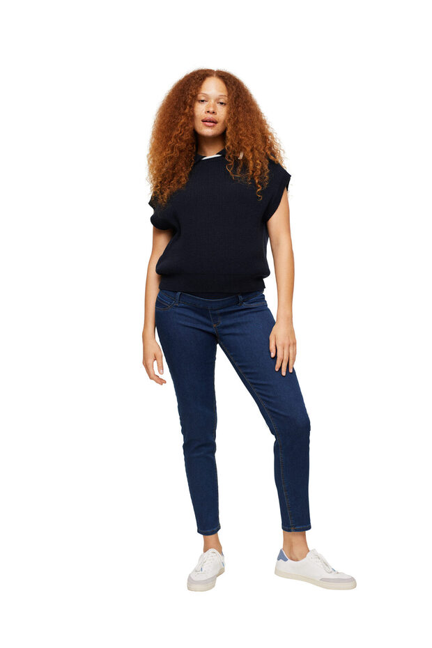 Koyu Denim Pantolon - 5