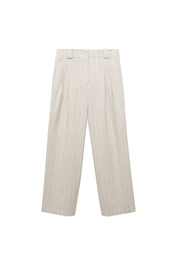 Düz çizgili pantolon - 2