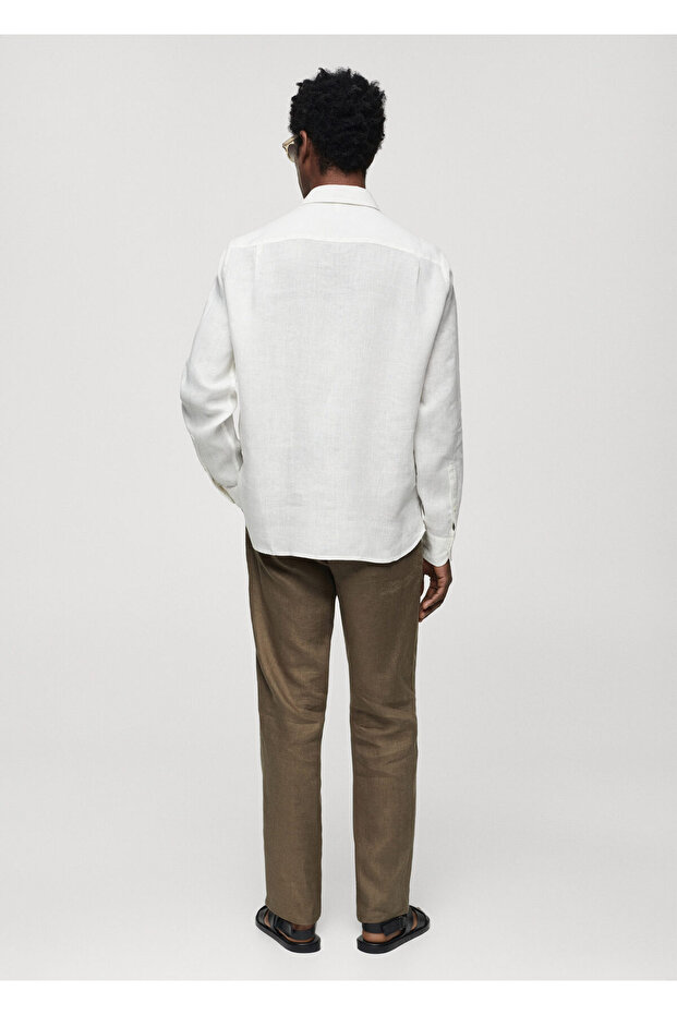 Weißes Herrenhemd 67045982 - 8