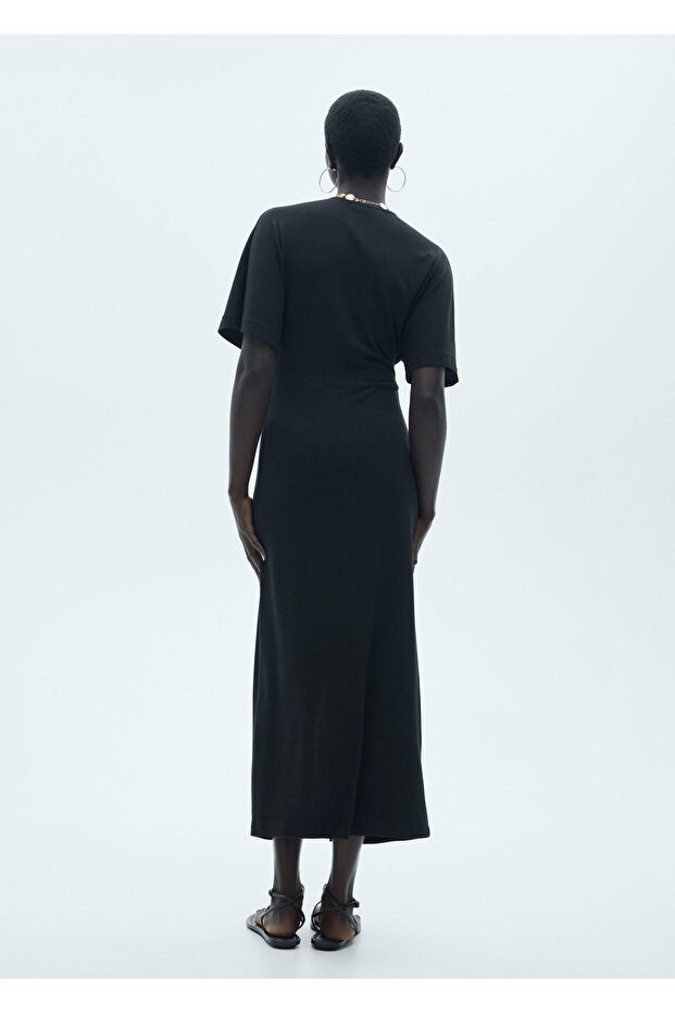 Siyah Kadın Elbise 77087666 - 2