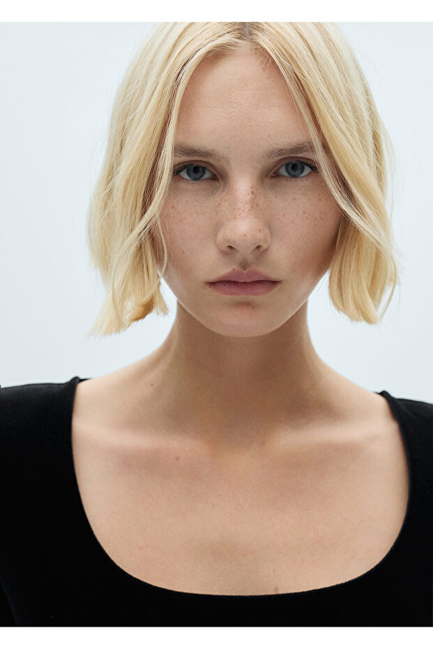 Siyah Kadın Elbise 77059063 - 2