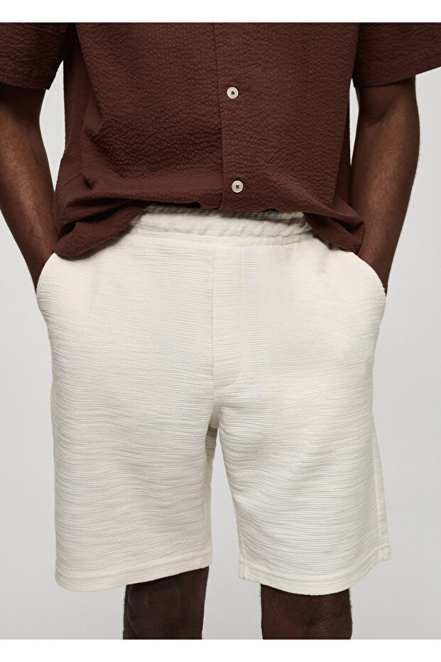 Natürel Erkek Şort & Bermuda 77060389 - 4