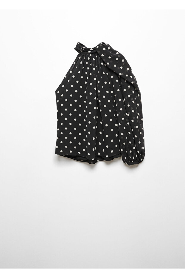 Asimetrik puantiyeli bluz - 1