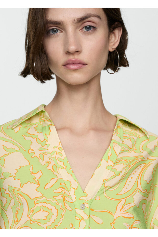 Lime Kadın Gömlek 77020349 - 4