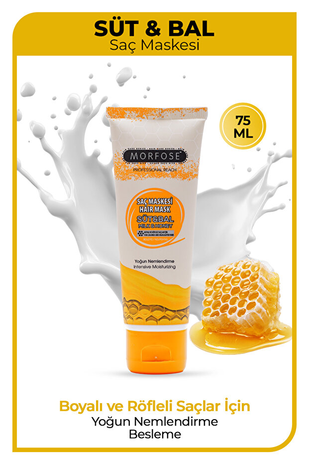 Süt & Bal Saç Maskesi 75 ml - 2