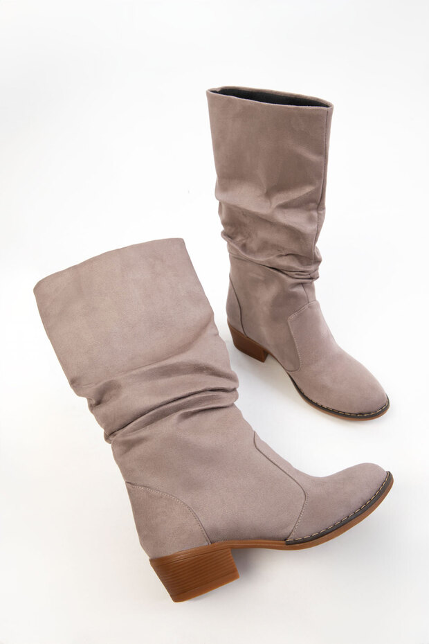 Vizon Süet Kadın Bot&Bootie 20886 - 9