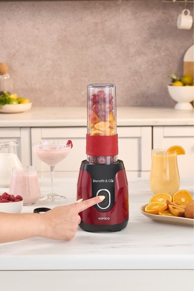 Blendfit Go Personal Kişisel Smoothie Blender Red - 4