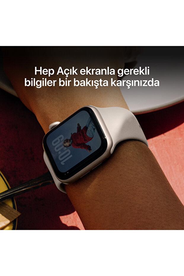 Watch SE 3 GPS, 40mm Yıldız Işığı Alüminyum Kasa ve Yıldız Işığı Spor Kordon - M/L - 5