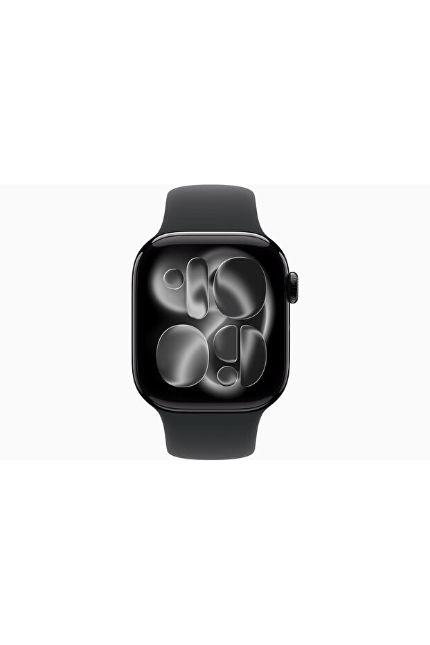 Watch Series 11 GPS, 46 mm Simsiyah Alüminyum Kasa ve Siyah Spor Kordon - S/M - 2