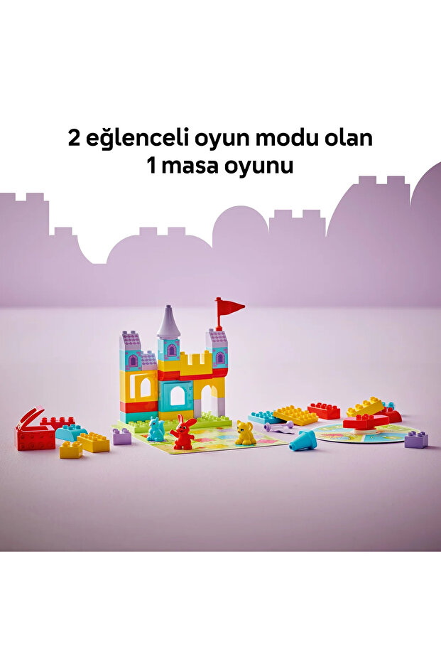 ® DUPLO® Hopsy’nin Kale Oyunu 10450 - 3+ Çocuklar için Eğitici Oyuncak Yapım Seti (47P) - 8