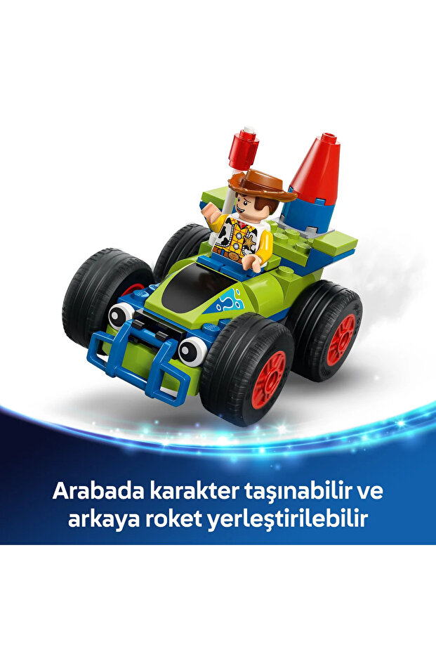 ® ǀ Disney vePixar Oyuncak Hikayesi Kutlama Treni ve RC Araba 43264 - 4+ Oyuncak Yapım Seti (206P) - 9